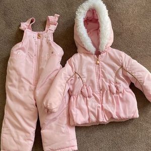 Snow Suit-18 Months-Bib and Jacket- London Fog